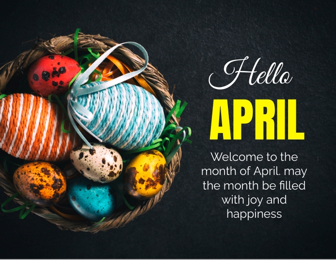 April Template PosterMyWall