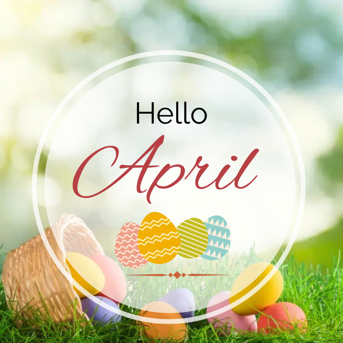 April Template PosterMyWall