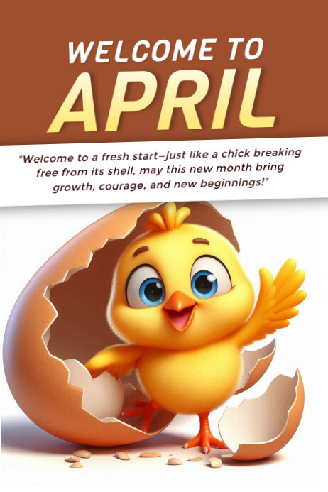 April Template | PosterMyWall