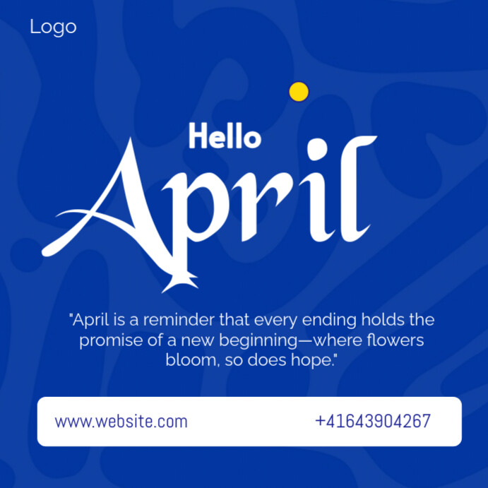 April flyer Template | PosterMyWall