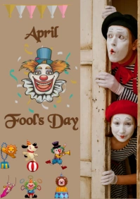 April Fool's Day A2 template