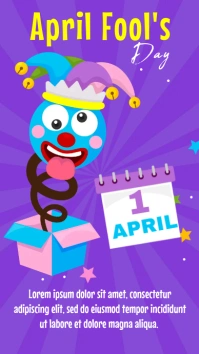 April Fool's day Indaba yaku-Instagram template