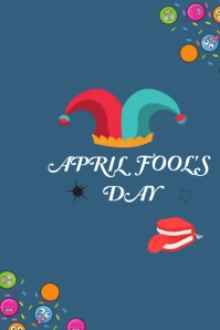 April fool's Grafica Pinterest template