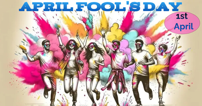 Copy of April Fool's Day Facebook Design | PosterMyWall