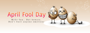 April fool day Zdjęcie w tle na Facebooka template