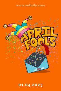 April Fools Document April fool day Template | PosterMyWall