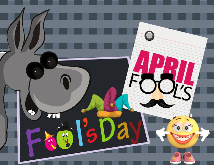 April Fools Day Card Template PosterMyWall
