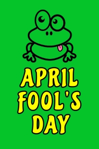 April Fools Document April Fools Day Poster Template | PosterMyWall