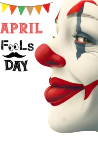 April Fools Day Template Poster