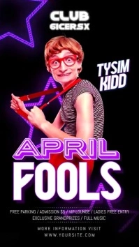 April Fools Instagram Story template