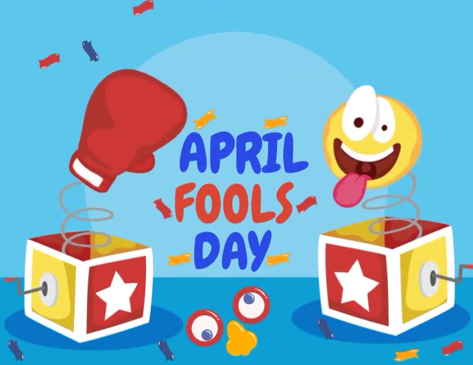 Modèle April Fools Template PosterMyWall