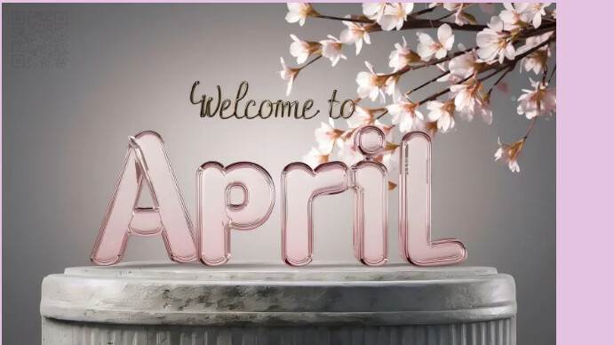 April template | PosterMyWall