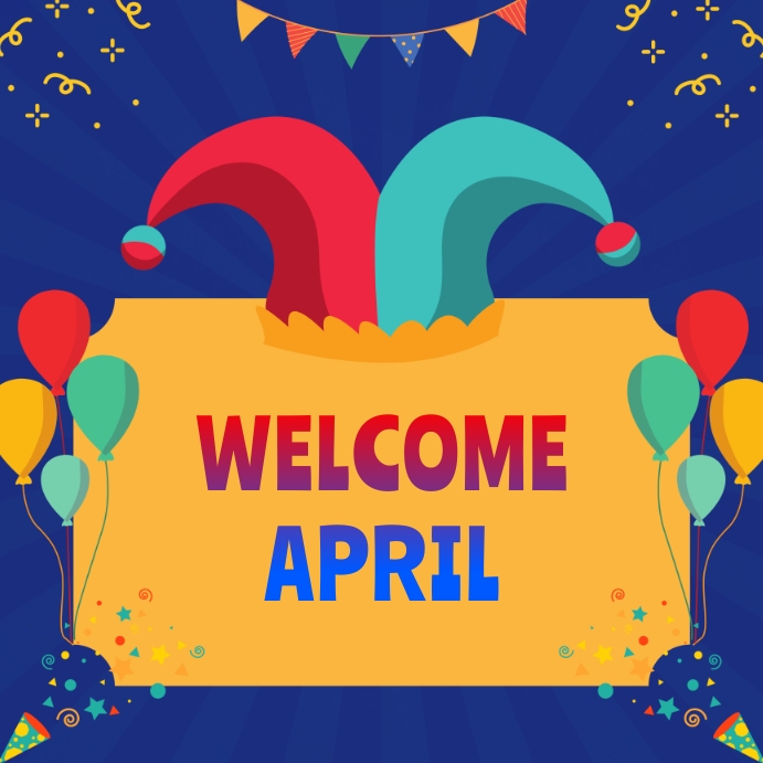 April Template PosterMyWall
