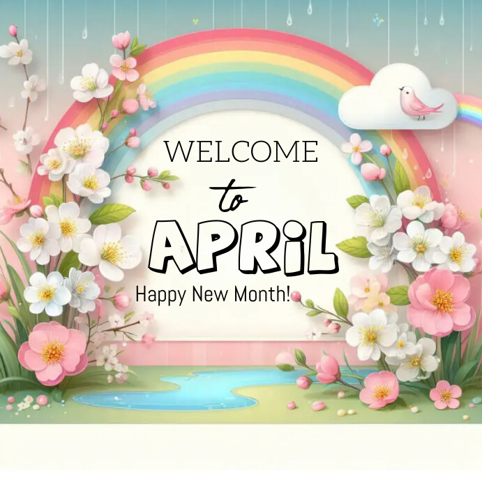 April template | PosterMyWall