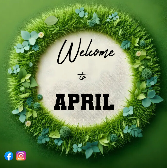 April template design PosterMyWall April template design PosterMyWall