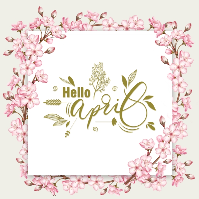 April Template PosterMyWall