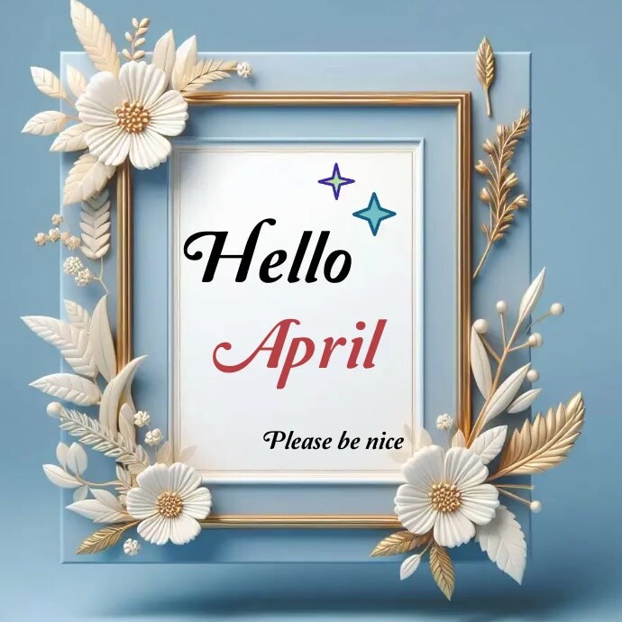 April Templete Designs Template PosterMyWall