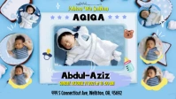 Aqiqa Muslim Celebration Facebook Cover Video (16:9) template
