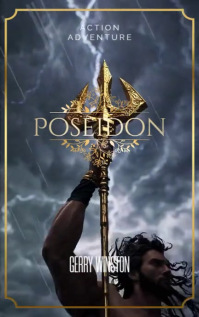 Aqua 3d Poseidon Kindle/book Covers template