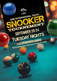 Aqua 3d Snooker A5 template