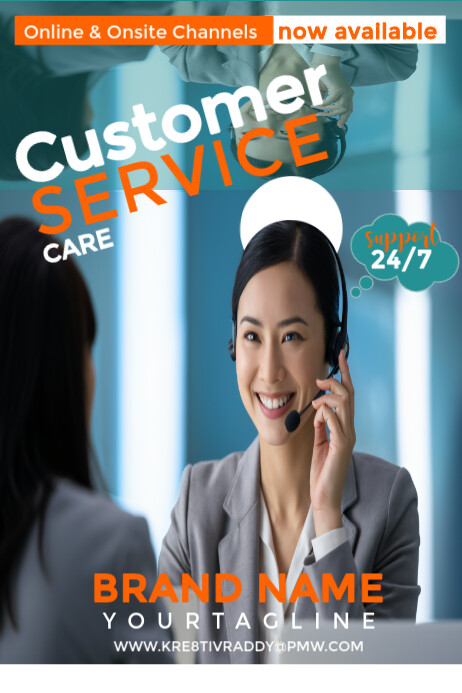 Service Value Poster Customer Service Posters Template | PosterMyWall