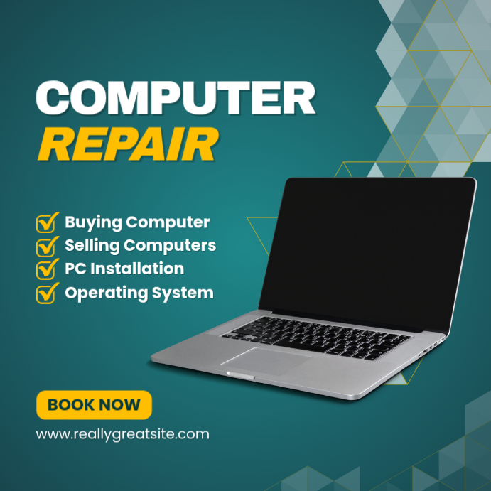 Plantilla de Computer Repair Services | PosterMyWall