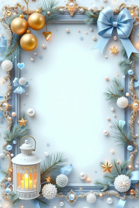 Winter Wonderland Frame Posters Template | PosterMyWall