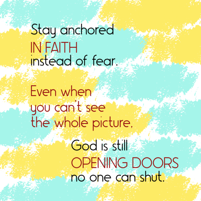 Inspirational Faith Message Template | PosterMyWall