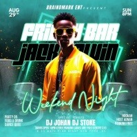 Weekend Club Event Template | PosterMyWall