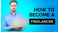Aqua Maximalist Freelancer Youtube Thumbnail template