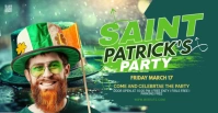 Aqua Maximalist St. Patrick's Day Template Facebook Event Cover Ikhava Yomcimbi WeFacebook
