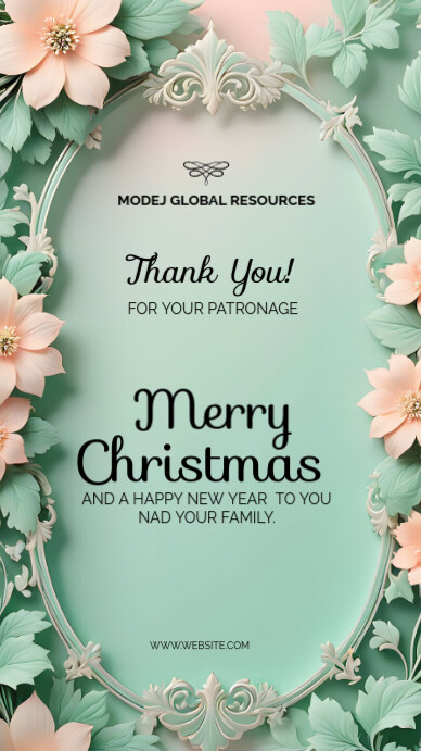 Plantilla de Aqua Maximalist Thank You Message Instagram Story ...