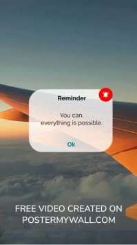 Aqua Modern & Minimal Motivational Instagram template