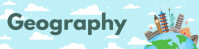 Aqua Professional Geography Class Google Classroom Banner template