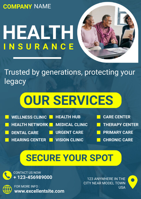 Health Insurance Promoting Adds Health Insurance Print Ads