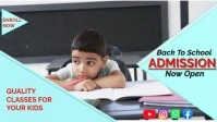 Aqua Professional School Admission Youtube Thumbnail template