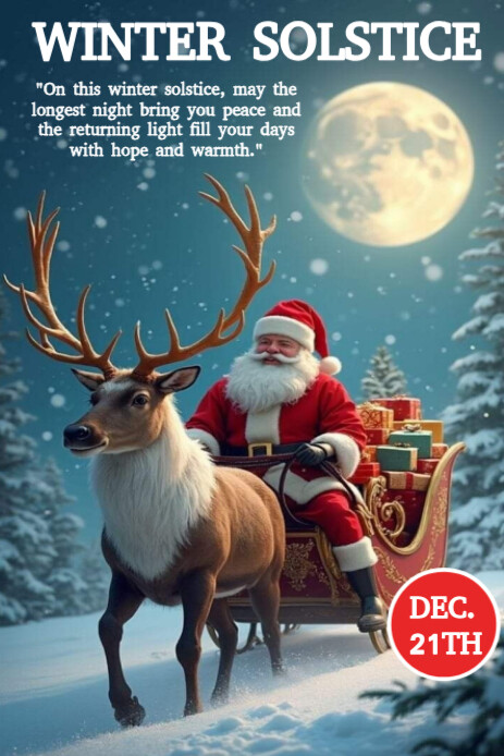 Aqua Professional Winter Solstice  Pinterest Graphic template