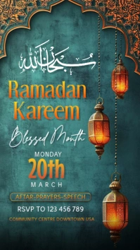 Eid, eid al fitr Instagram Story template