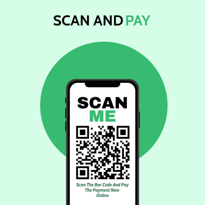 Aqua Scan Qr Code Instagram Post Template | PosterMyWall