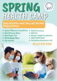Aqua Spring Health Camp A1 template