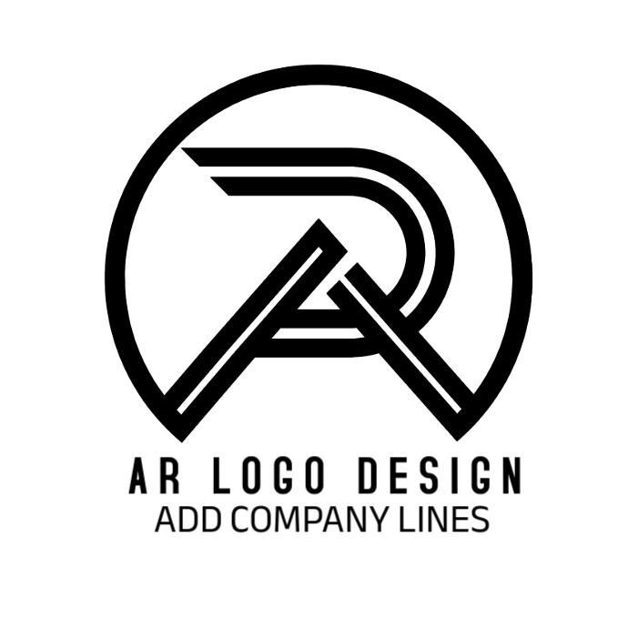 AR LOGO Logótipo template