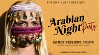 Arabian night party invitation template YouTube Thumbnail