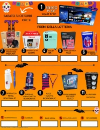 Orange Lotteria Flyer Template