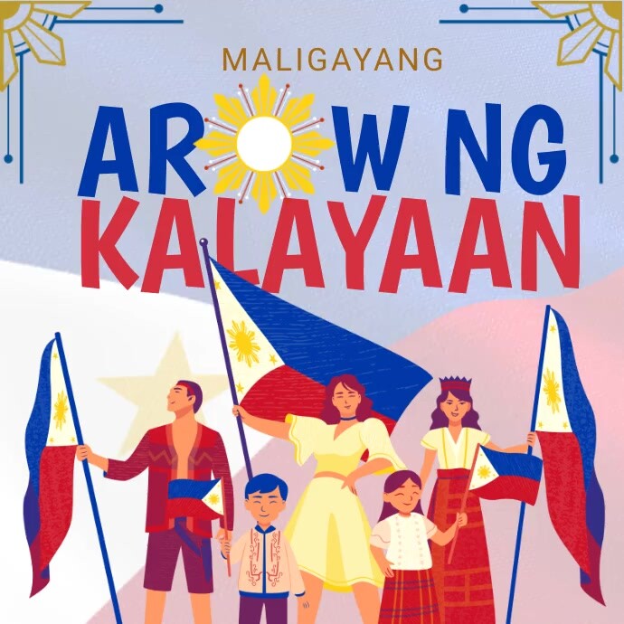 Araw Layout Plantilla de Araw Ng Kalayaan Template | PosterMyWall