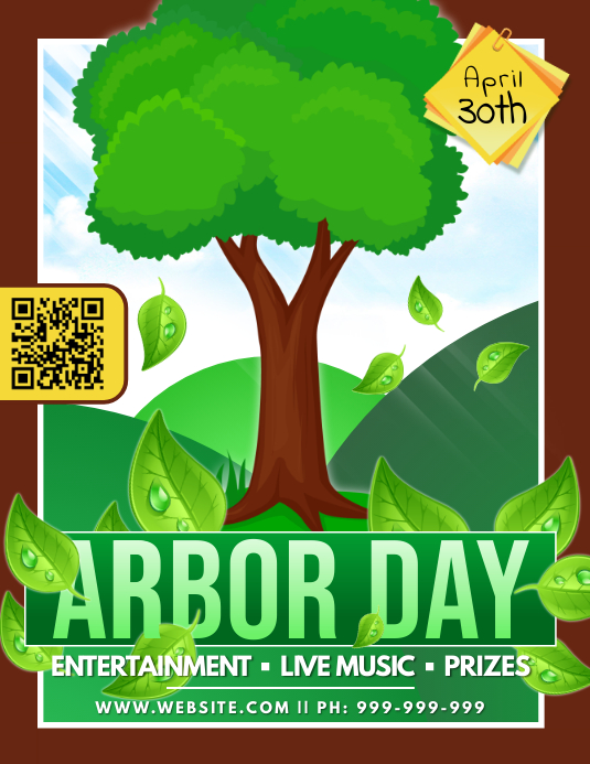 Arbor Day Poster Template PosterMyWall