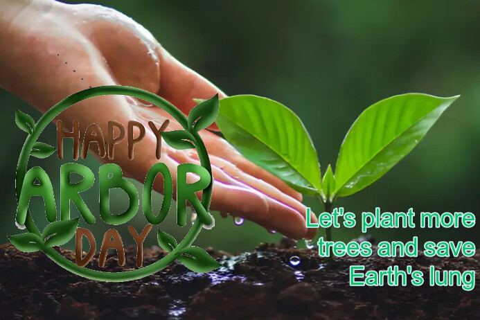 Plantilla de Arbor day template | PosterMyWall