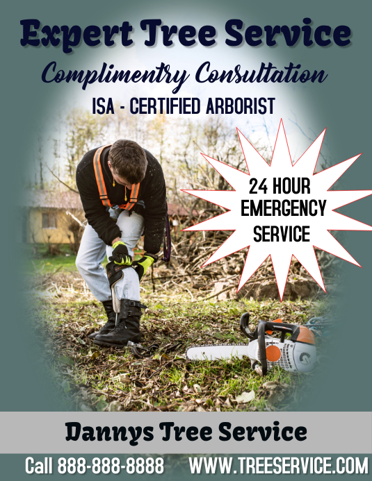 ARBORIST TREE SERVICE Template | PosterMyWall