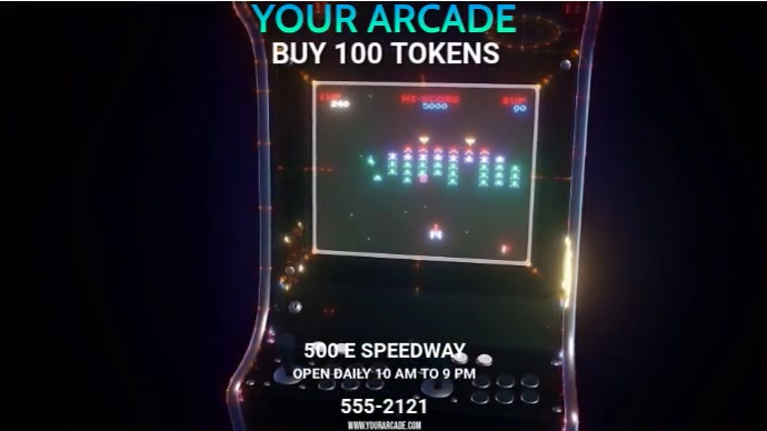 Arcade Promotion Template | PosterMyWall