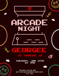 Arcade Night Template | PosterMyWall