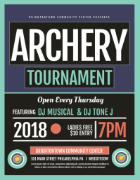 Archery Template | PosterMyWall